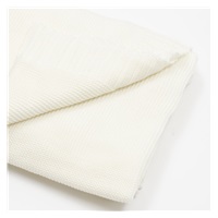 Bambusová pletená deka New Baby 100x80 cm cream