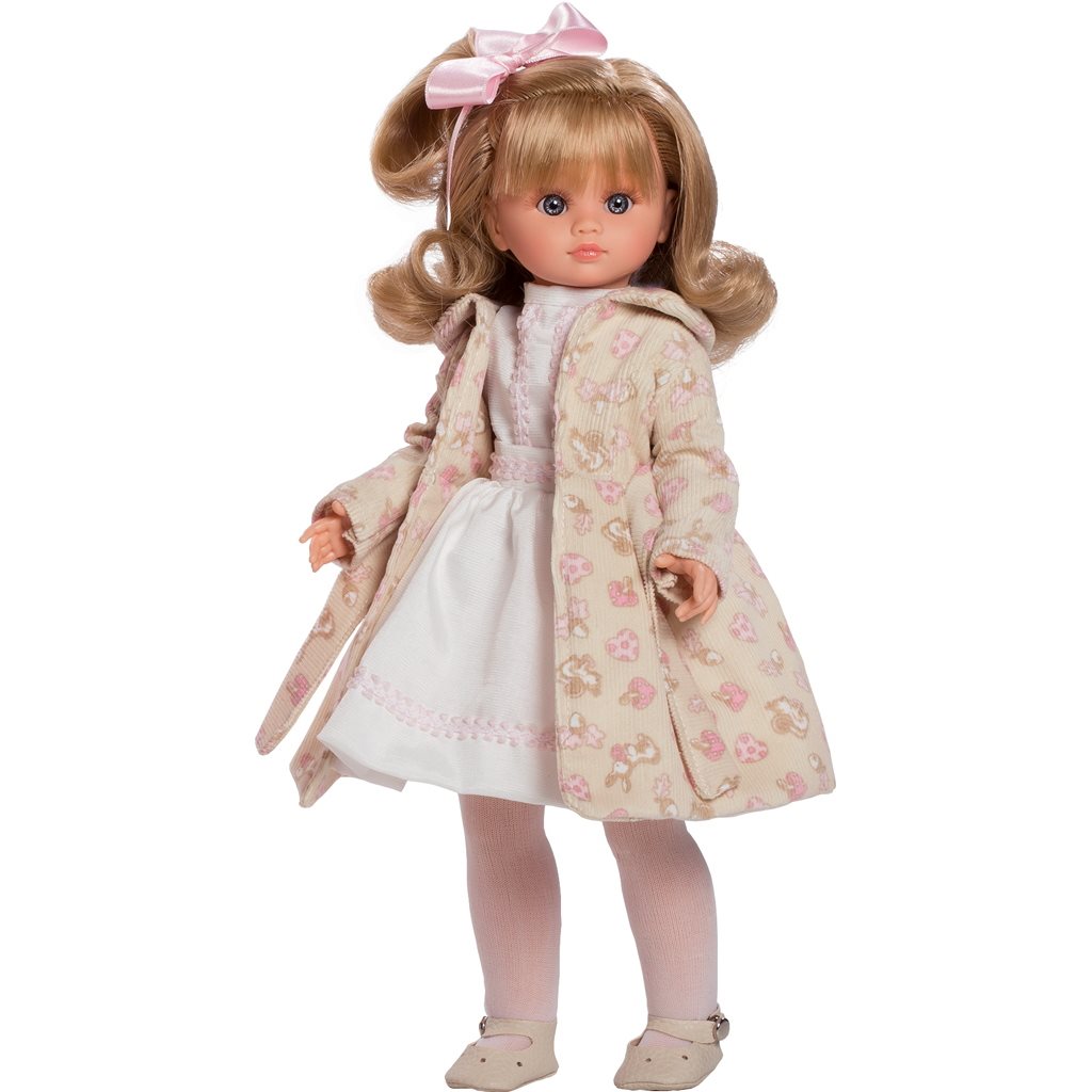 Luxusná detská bábika-dievčatko Berbesa Flora 42cm (poškodený obal)