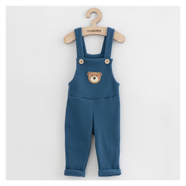 Dojčenské zahradníčky New Baby Luxury clothing Oliver modré