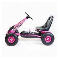 Detská šliapacia motokára Go-kart Baby Mix Razor ružová