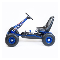 Detská šliapacia motokára Go-kart Baby Mix Razor modrá