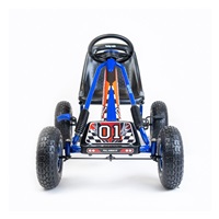 Detská šliapacia motokára Go-kart Baby Mix Razor modrá