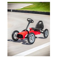 Detská šliapacia motokára Go-kart Baby Mix Buggy červená