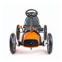 Detská šliapacia motokára Go-kart Baby Mix Buggy oranžová