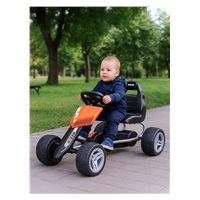 Detská šliapacia motokára Go-kart Baby Mix Speedy červená