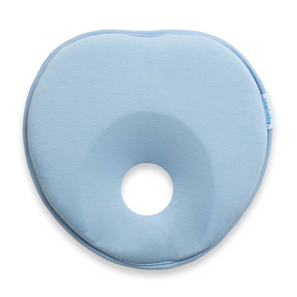 Ergonomický dojčenský vankúšik New Baby BASIC Blue