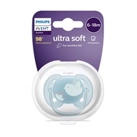 Dojčenský cumlík Ultrasoft Premium Avent 6-18 mesiacov vtáčik