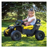 Elektrické autíčko Baby Mix Buggy žlté