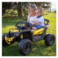 Elektrické autíčko Baby Mix Buggy žlté