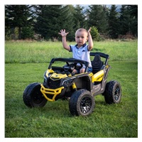 Elektrické autíčko Baby Mix Buggy žlté