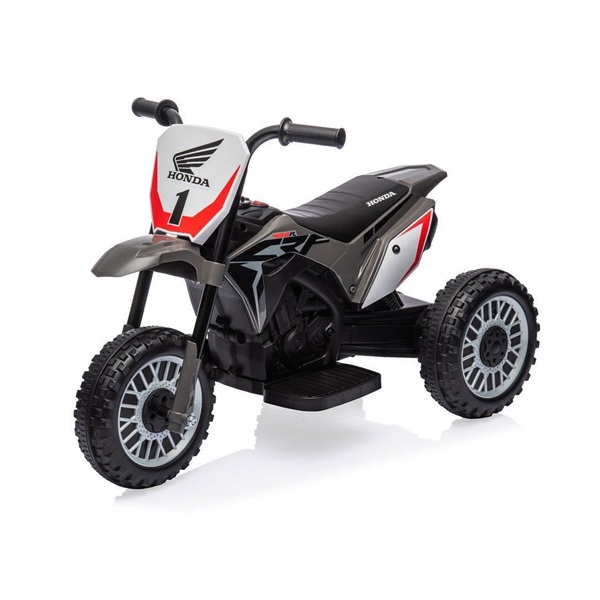 Elektrický motocykel BABY MIX Honda CRF 450R šedý