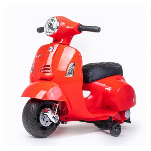 Detská elektrická motorka Baby Mix Vespa červená