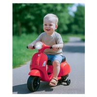 Detská elektrická motorka Baby Mix Vespa červená