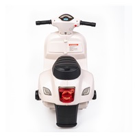 Detská elektrická motorka Baby Mix Vespa biela