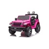 Detské elektrické autíčko Baby Mix Jeep Wrangler Rubicon ružové