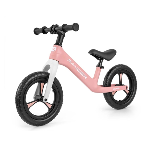 Detský balančný bicykel Milly Mally Ranger Pink