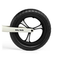 Detský balančný bicykel Milly Mally Ranger White