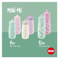 Detská fľaša NUK Mini-Me Sip nerez 300 ml (9+ m.) beige
