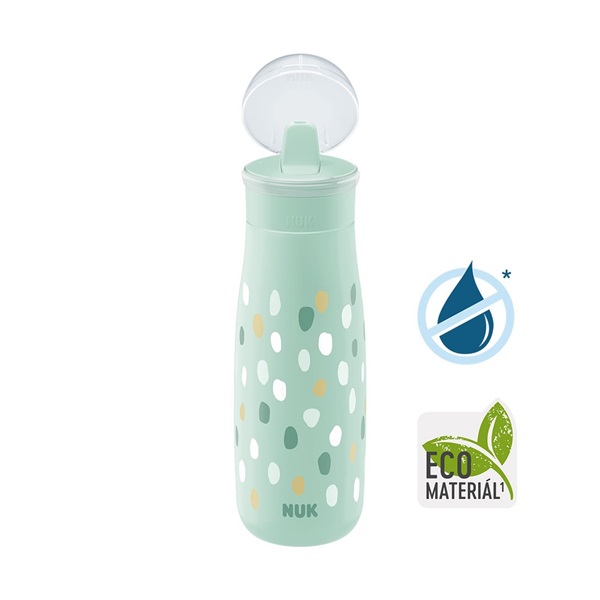 Detská fľaša NUK Mini-Me Flip 450 ml (12+ m.) green