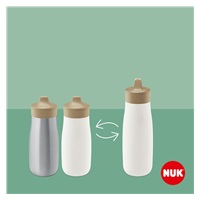 Detská fľaša NUK Mini-Me Flip 450 ml (12+ m.) green