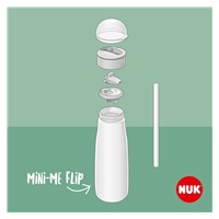 Detská fľaša NUK Mini-Me Flip 450 ml (12+ m.) green