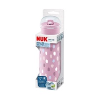 Detská fľaša NUK Mini-Me Flip 450 ml (12+ m.) pink
