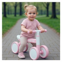 Detské odrážadlo Baby Mix Bunny Hop Ultralight ružové