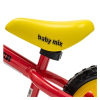 Detský balančný bicykel Baby Mix Traveller červený