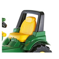 Šliapací traktor nakladač Rolly Toys John Deere Farmtrac zelený