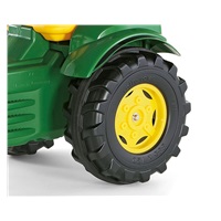 Šliapací traktor nakladač Rolly Toys John Deere Farmtrac zelený