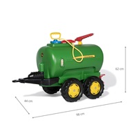 Šliapací traktor nakladač Rolly Toys John Deere Farmtrac zelený