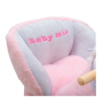 Hojdacia hračka s melódiou Baby Mix – ružový jednorožec