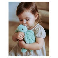 Plyšová hračka korytnačka Baby Mix 26 cm zelená