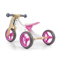 Detské multifunkčné odrážadlo bicykel 2v1 Milly Mally JAKE Classic Pink