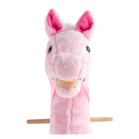 Hobby Horse so zvukom a kolieskami Rosie Baby Mix pink