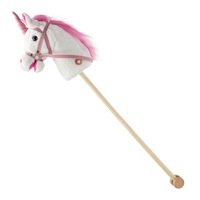 Hobby horse unicorn so zvukom a kolieskami Nia Baby Mix white