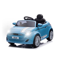 Elektrické autíčko Milly Mally Fiat 500e modré