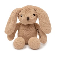 Darčeková súprava Baby Mix – hnedý zajačik s papučkami a dečkou