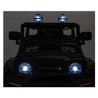 Elektrické autíčko Milly Mally Toyota FJ Cruiser Black