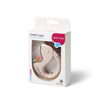 Detská hrkálka Baby Ono PARROT béžová