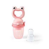 Hryzátko na kŕmenie Baby Ono FROG ružové