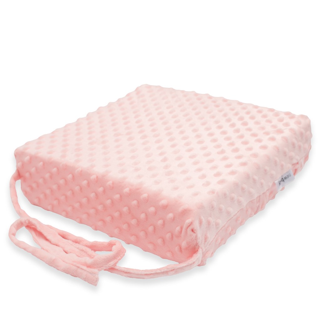 Detský podsedák na stoličku New Baby STANDARD Minky pink