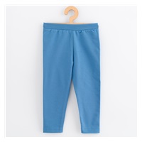 Detské legíny z teplákoviny New Baby Kindergarten blue