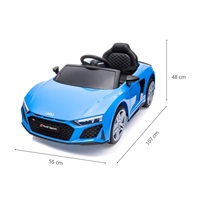 Elektrické autíčko Milly Mally Audi R8 Spyder Blue