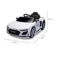 Elektrické autíčko Milly Mally Audi R8 Spyder White