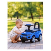 Detské odrážadlo SUV Baby Mix Prime modré v koži