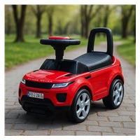 Detské odrážadlo SUV Baby Mix Prime červené v koži