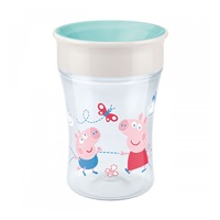 Detský hrnček Magic NUK Cup Peppa Pig (8+ m.) 360 °