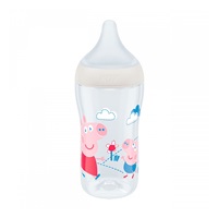 Dojčenská fľaša NUK Perfect Match Peppa Pig Temperature Control 260 ml