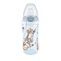 Detská fľaša NUK Active Cup Disney Medvedík Pu 300 ml modrá